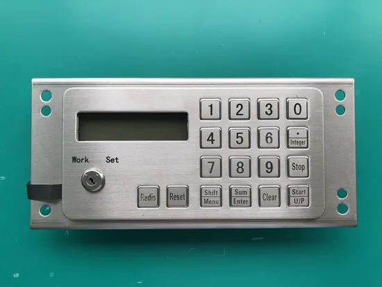 Zcheng Brand Gas Station Fuel Dispenser Metal Keyboard Keypad - Image 5