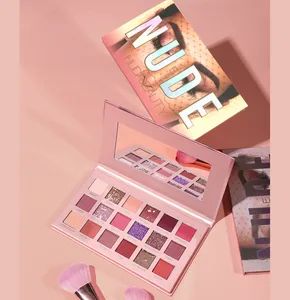 18 Color Eyeshadow Earth Color Pearlescent Matte Durable Waterproof Makeup Eyeshadow Tray - Image 5