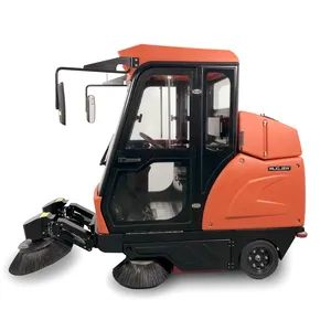 Hospital Commercial Ride-on Vacuum Road Floor Sweeper - Image 3
