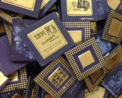 Wholesale CPU Gold Top And Bottom Processor Scrap For Electronic Recycling And Gold Recovery - Image 3