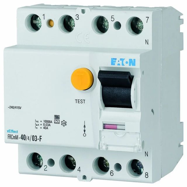 Residual Current Circuit Breaker, 32 A Brand L&T Voltage 220V, 220v Rated Current 32 A Frequency 50Hz, 50hz No. of Poles Double - Image 2