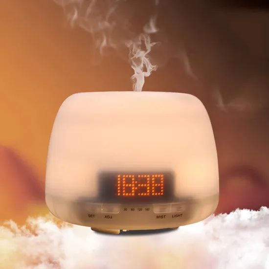 Essential Oil Diffuser Mist Air Humidifiers with LED Clock Screen Esg10424 - Image 1