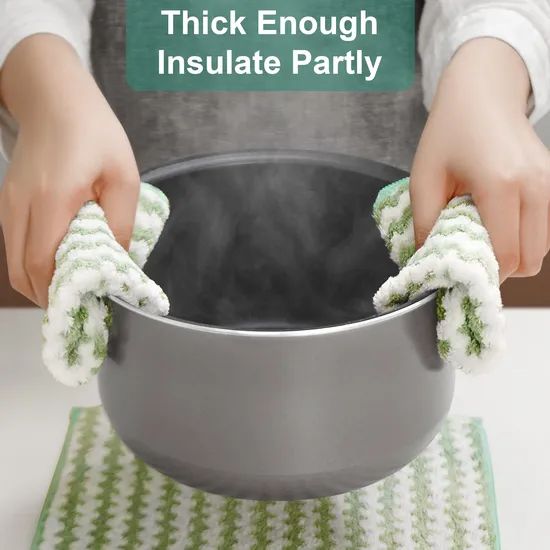 Washing Rags Kitchen Drying Washcloths Dish Microfiber Cleaning Cloth - Image 6