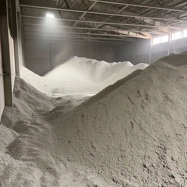 Dry Fly Ash Powder, Grade: Class N Color Gray Form Powder Grade Class N State Powdered Appearance Fine Packaging Type - Image 1