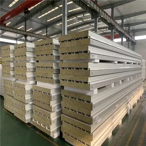 High Strength Wall/Roofing/Ceiling Panel Sandwich Rockwool Board - Image 2