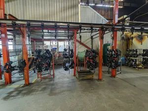 Automatic Powder Coating Plant Line with Cyclone Recovery Booth - Image 5