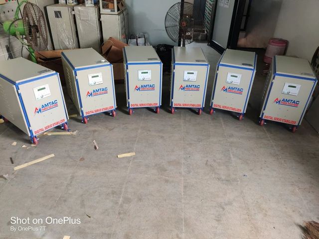 Stabilizers Brand AMTAC Phase Three Phase Mounting Type Floor Voltage Regulation ± 1% Warranty 1 Year Warranty Wave Form Distortion - Image 8