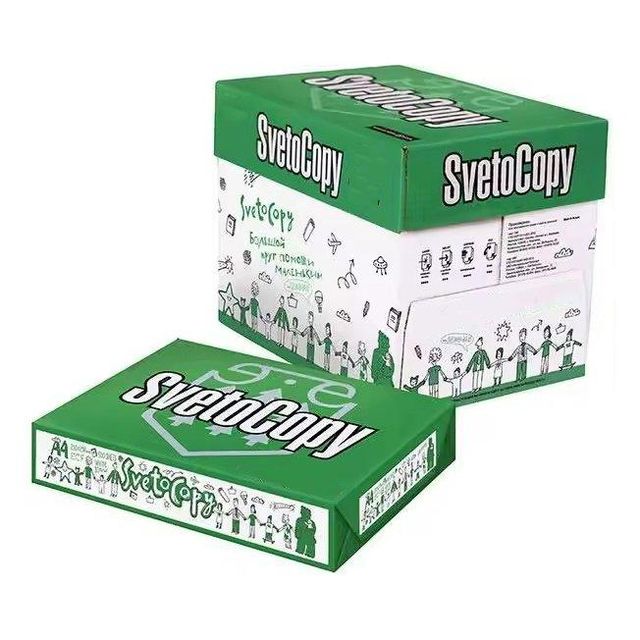 High Quality SVETOCOPY A4 Copy Paper 70/75/80GSM 100% Virgin Pulp White Color Use for Wholesale - Image 4