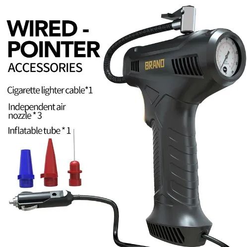Friendly Car Tire Inflator Compact LCD Display Auto Stop Function - Image 6
