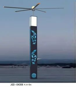 Pole Mounted Fan Ventilation Big Pole Standing Column Fan - Image 3