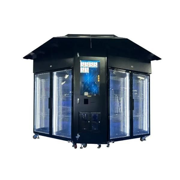 Smart Automatic Fresh Flower Kiosk Vending Machine for Bouquet Sales Retail Shops Shopping Malls and Public Areas - Image 4