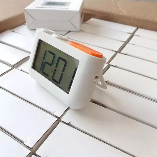 Household Timer Digital Alarm Timer Clock with Large LCD Display - Image 3