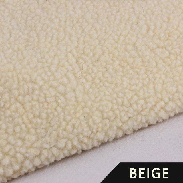 Plain Sherpa Fleece Fabric,100%Polyester,Faux Fur Fabric Manufacturer - Image 3