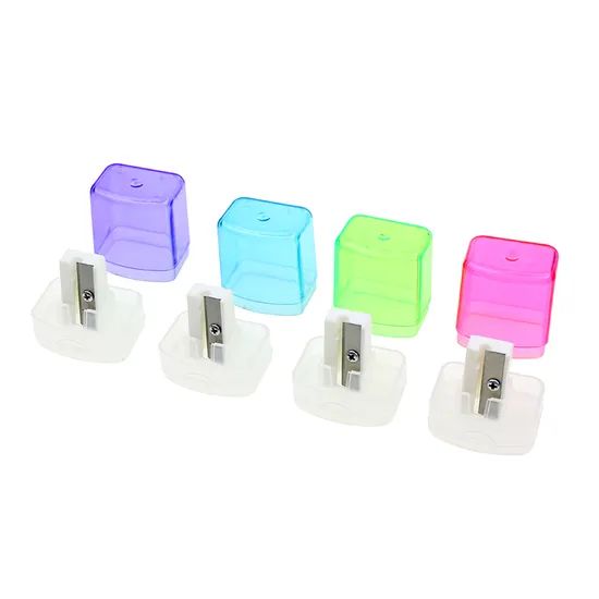 Wholesale Multi Color Plastic Single Hole Pencil Sharpeners for Student - Image 3