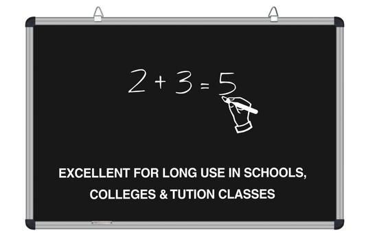 Aluminium Framed Blackboard Surface Finish Fine Finish Surface Texture Smooth Surface Quality Level Excellent - Image 1
