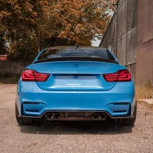 Dry Carbon Fiber Rear Bumper Lip Diffuser Spoiler Splitter for BMW F80 M3 F82 F83 M4 2014 2020 3D Style Car Back Bumper Lip - Image 6