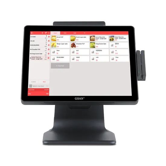 15 Inch Touch Screen All in One POS Computer Monitors Cash Register - Image 1