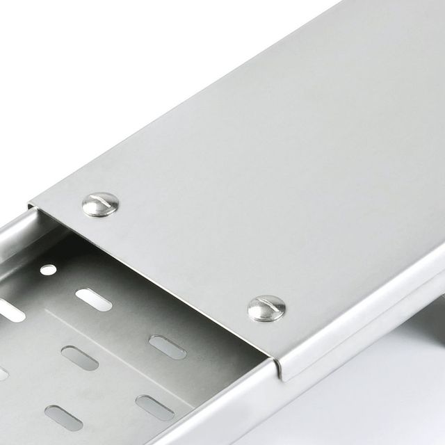 Cable Raceway For Cables Width 50mm - 800mm Thickness 0.6-3 mm Material Stainless Steel Color as per client demand Features - Image 1