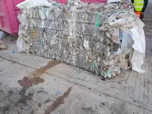 Semi-Automatic Horizontal Baler Machine with Manual Feeding for Scrap Metal/Straw/Plastic - Image 3