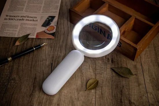 21 LED Handheld Magnifier Reading Lens Magnifying Glass - Image 5