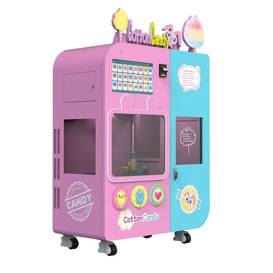 Small Selectable Portable Retail Cotton Candy Vending Machine - Image 3