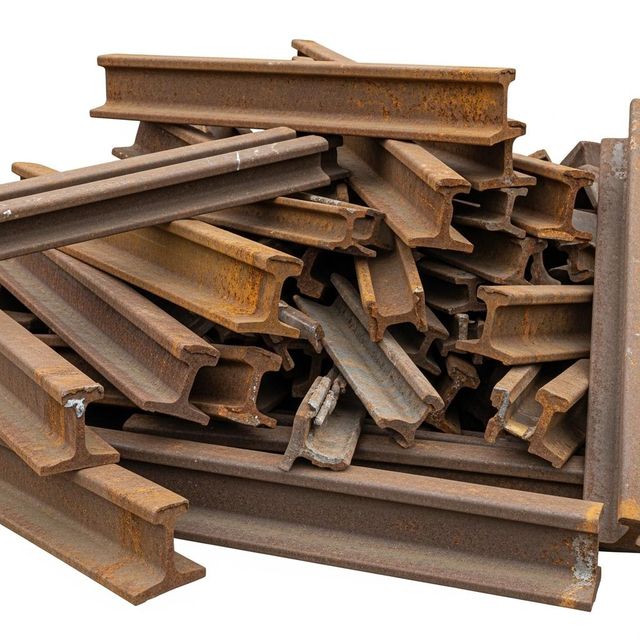 Factory Selected Used Rail Scraps With Strong Metal Composition For Smelting Demand Used Rail Scraps Bulk Export Supply - Image 2