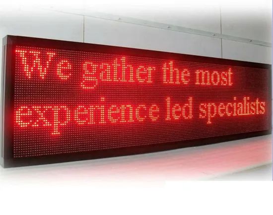 Semi-Outdoor DIP Precision Technology Production LED Digital Advertising Screen LED Display Modules P10 LED Module - Image 6