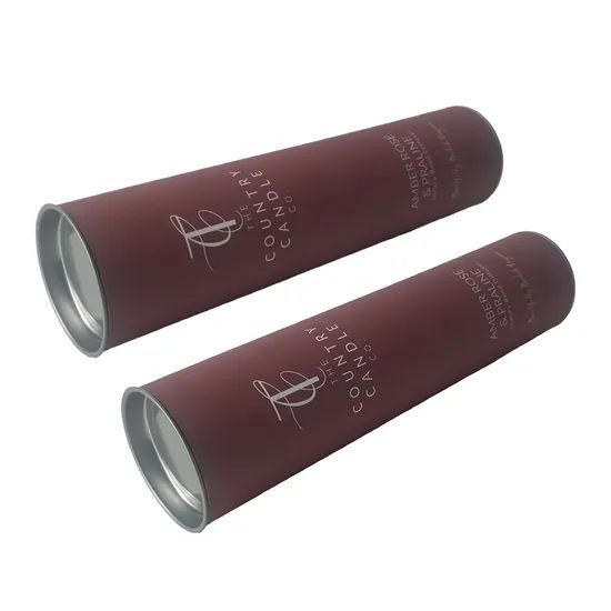Luxury Biodegradable Round Thin Tube Incense Sticks Incense Cone Reed Diffuser Kraft Round Packaging Tube - Image 4