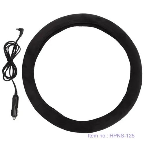 Heated Car Steering Wheel Cover Origin Cn Feature 12V Car Fitment Other Type Heated Cover Specification 38cm Model NO. - Image 6