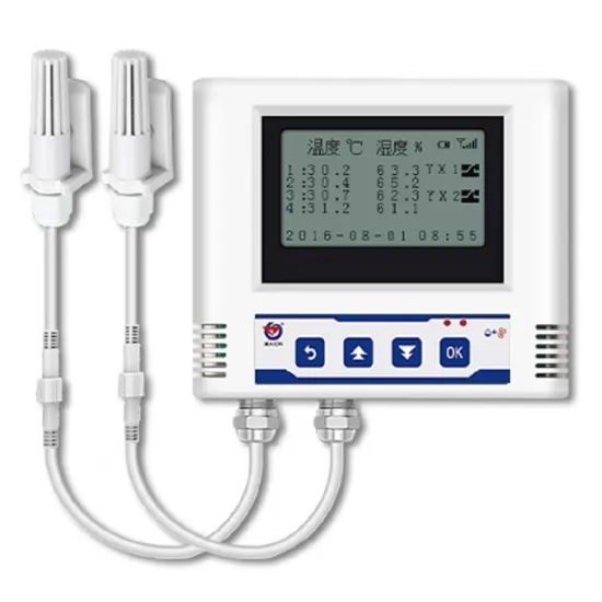 Remote Monitoring Ethernet 4 Channels Humidity and Temperature Data ...