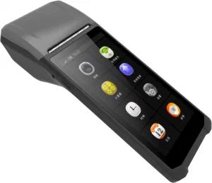 Android 8.1 POS Handheld Device Mobile POS Terminal with Built-in Printer and Scanner - Image 1