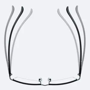 Pure Metal Semi Rimless Frame for Optical Eye Glasses - Image 2