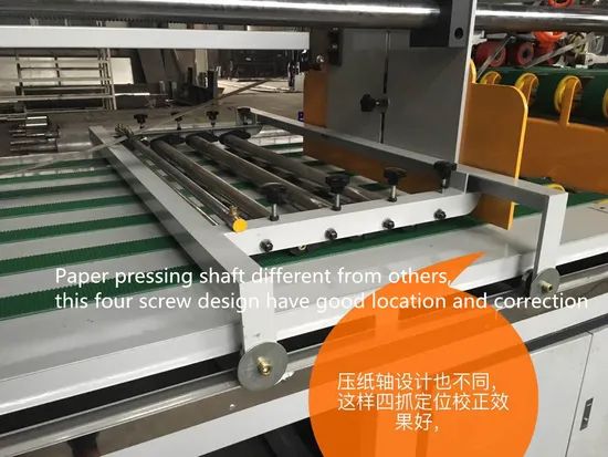 Model 2800 Large Size Machine /Folding Gluing Trademark CZXY Packaging Cartons HS Code 8441809000 Driven Type Electric Origin Hebei - Image 6