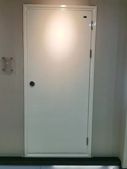 Shaft Door Fire Rated Powder Coated Fire Resistant Perlite Metal Doors - Image 1