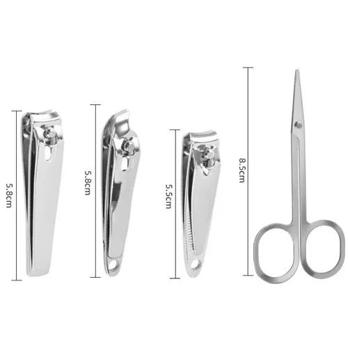 10PCS Pattern Wallet Style Fashion Nail Clippers Manicure Set - Image 3