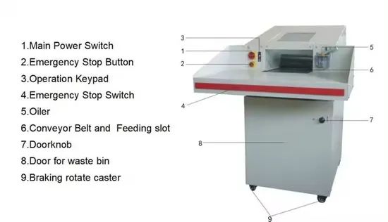 Heavy Duty Paper Shredder Machine High Capacity Industrial Paper Shredding Machine - Image 2