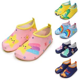 Outdoor Kids Barefoot Quick-Dry Breathable Non-Slip Sports Beach Aqua Water Shoes - Image 1