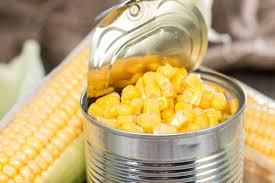 Canned Sweet Corn Ph 5.0 – 6.5 Color Bright Golden Yellow Moisture Max 90% (in Brine) Net Weight 400g, 425g, 850g, 3kg, - Image 1