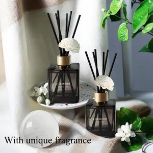 200ml Wholesale Wedding Luxury Design Gift Set Packaging Box Aroma Rattan Sticks Glass Bottle Reed Diffuser - Image 6
