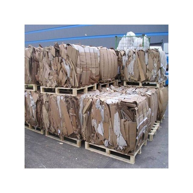 OCC Waste Paper bales packed for inter-national logistics and delivery - Image 3