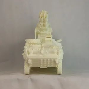 Custom Combat 3D Printed Tank Model for Display Prototype Service - Image 2