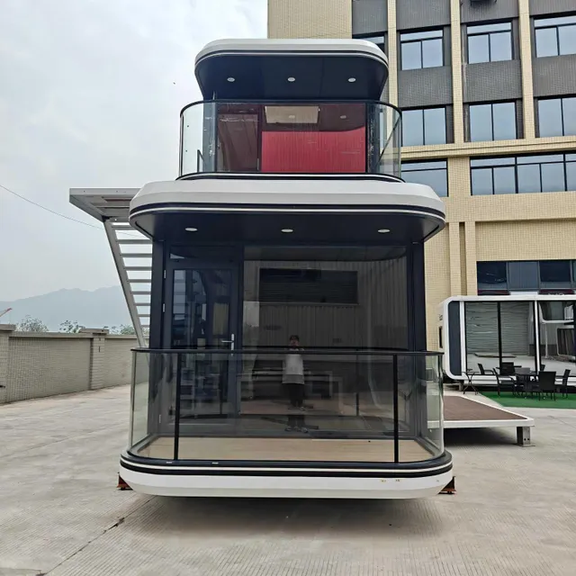Smart Modern Capsule House Compact Luxury Pod Home with Intelligent Control for Hotel Accommodation and Urban Living - Image 3