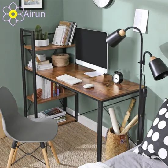 Modern Style Computer Desks with Shelf Wooden Writing Study Table Home Laptop Stand PC Computer Table Office Desks Furniture - Image 2