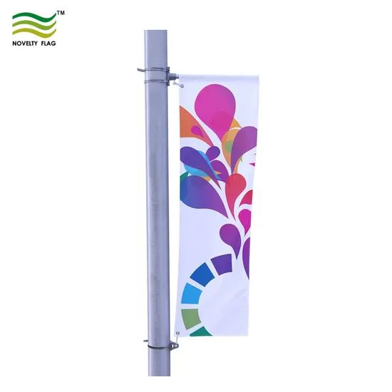 Outdoor Advertising Custom Hanging Banner Roadside Street Flags - Image 5