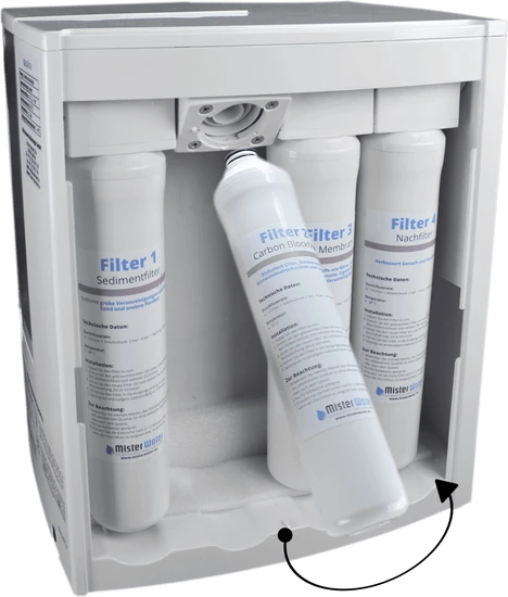 Zero Installation Purifier Reverse Osmosis Water Filter/RO System - Image 3
