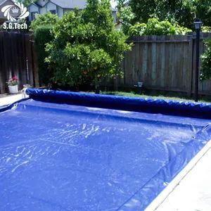 Water Crown Indoor Outdoor Automatic Swimming Equipment PVC Pool Cover - Image 2
