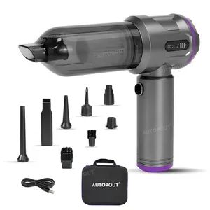 Compact Car Vacuum Cleaner with Powerful Suction for Easy Cleaning - Image 1
