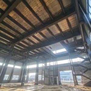 Wide Span Rigid Steel Structure Production Building for Storage - Image 5