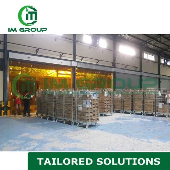 Logistics Storage Collapsible Steel Metal Security Wire Mesh Roll Pallet Cage - Image 6