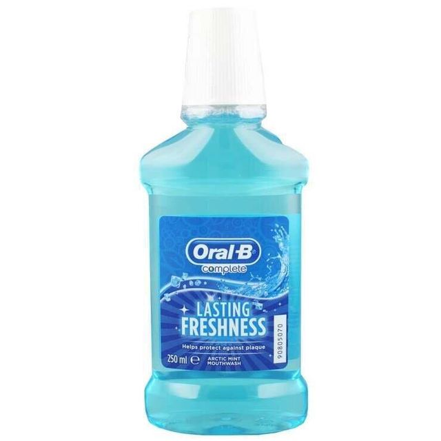 Oral-B Gums & Enamel Mouthwash Fresh Mint 250ml - Image 4